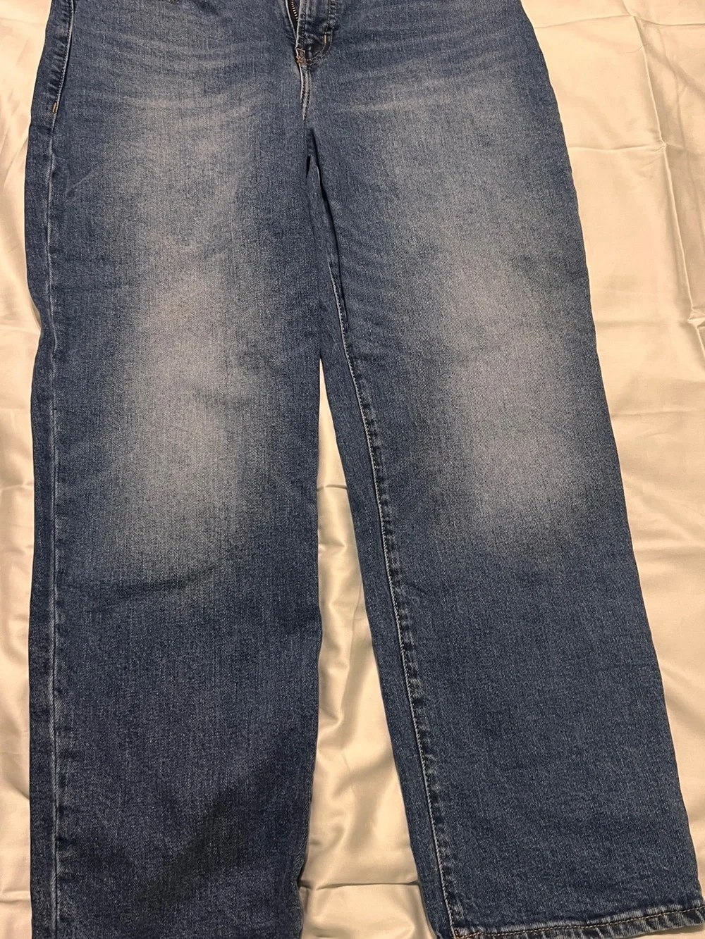 Old Navy Size 12 Jeans Bundle OG Loose + Sky Hi Straight High Rise